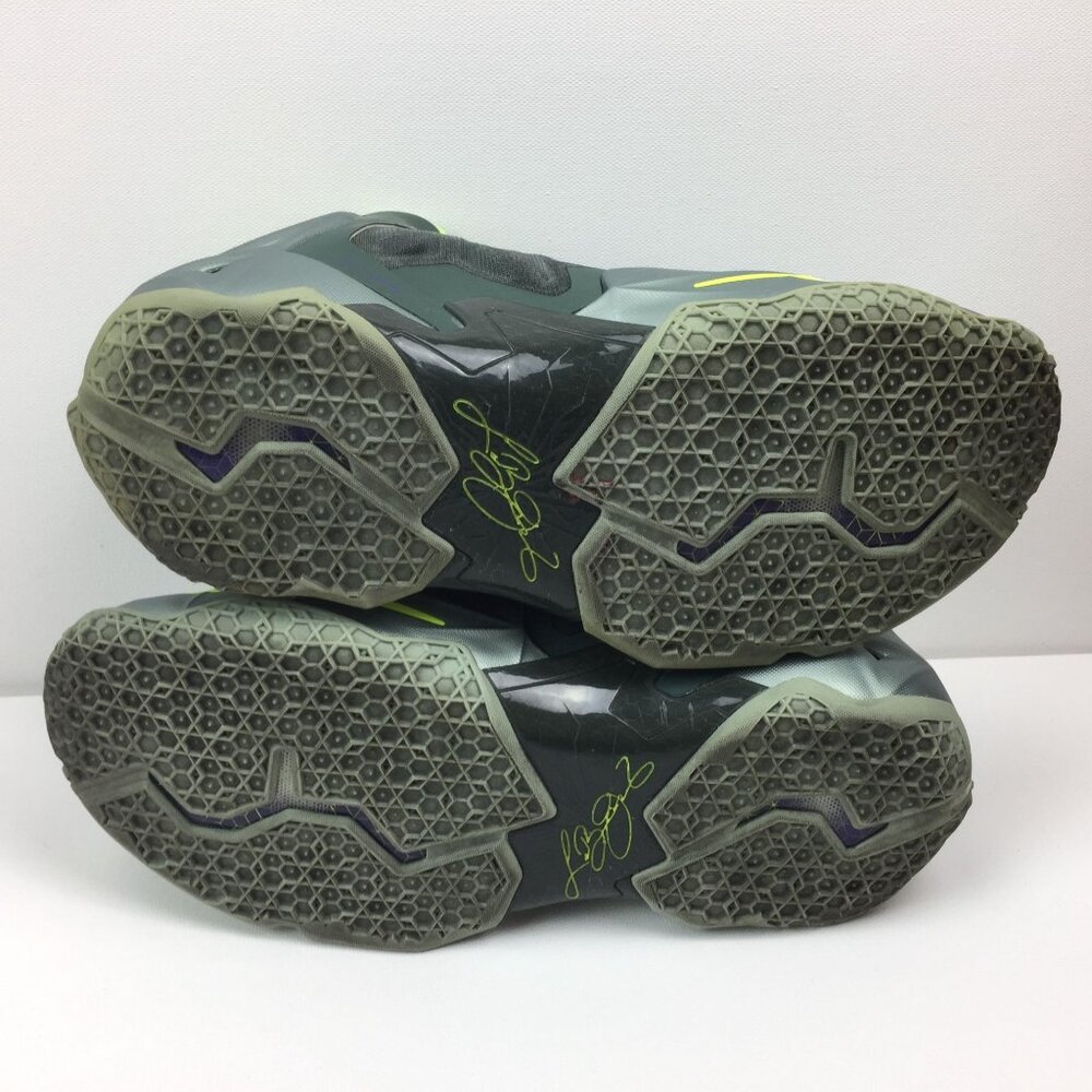 Nike Lebron James 11 XI Dunkman Sneakers 616175-300 Mica Green Sea Spray Size 9 - Picture 6 of 12